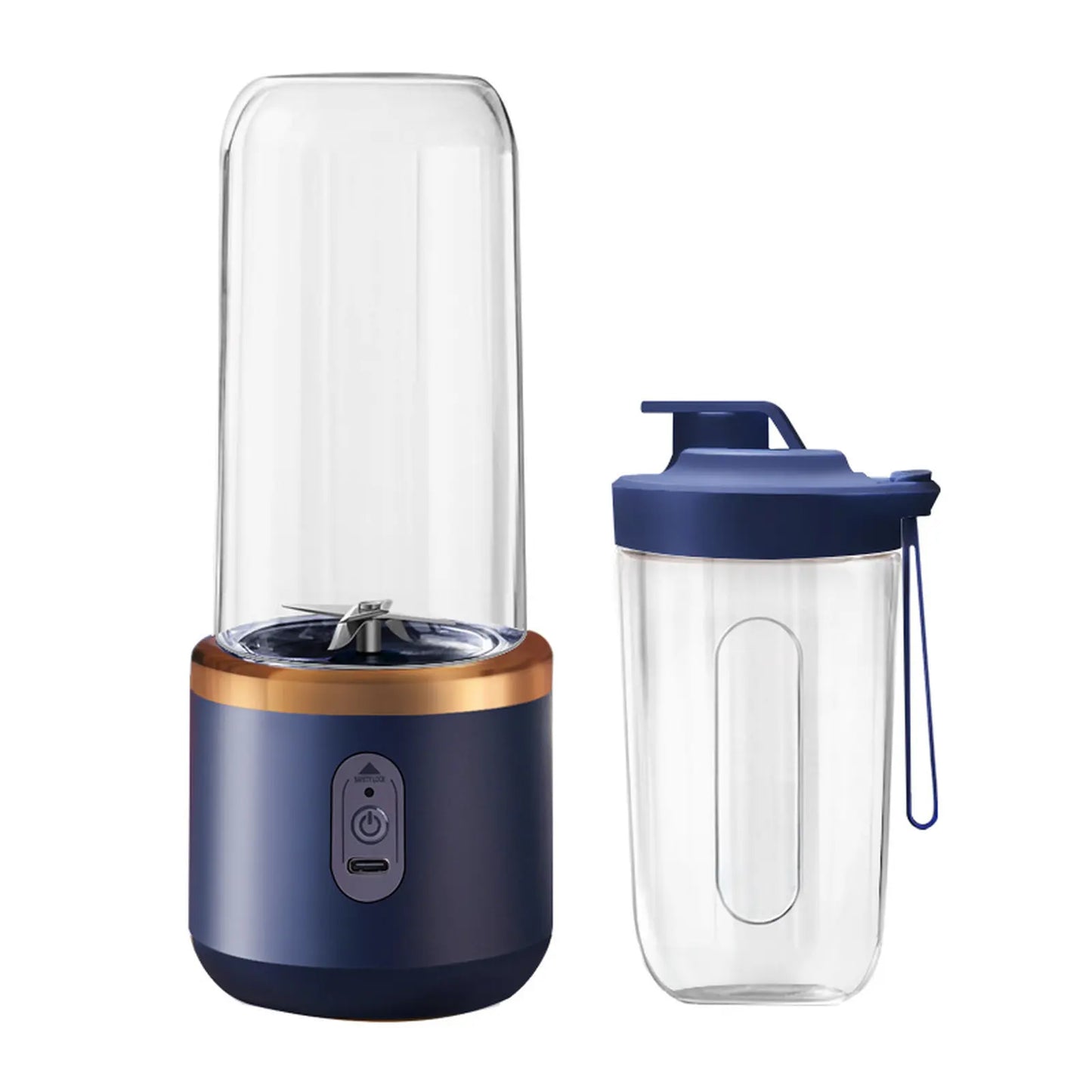 USB Rechargeable Portable Mini Blender - Cordless Smoothie Maker for Shakes, Baby Food, Vegetable Juices, and Travel Use, Leak-Proof Compact Design