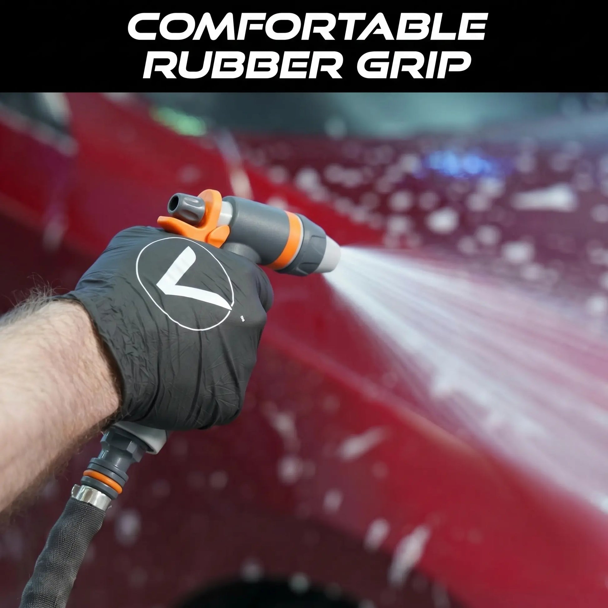 Multi-Functional Adjustable Garden Hose Nozzle for Car Washing and Lawn Watering