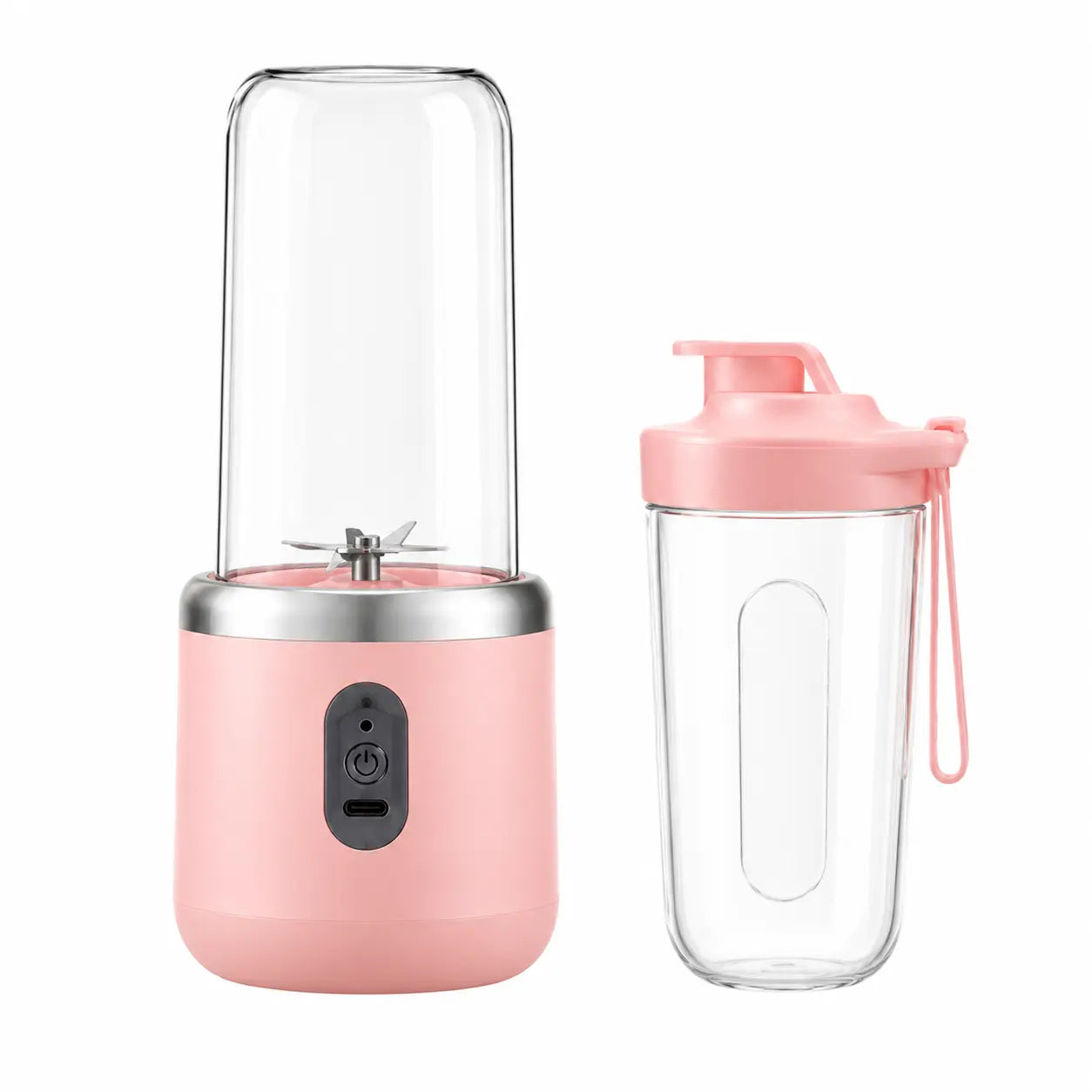 USB Rechargeable Portable Mini Blender - Cordless Smoothie Maker for Shakes, Baby Food, Vegetable Juices, and Travel Use, Leak-Proof Compact Design