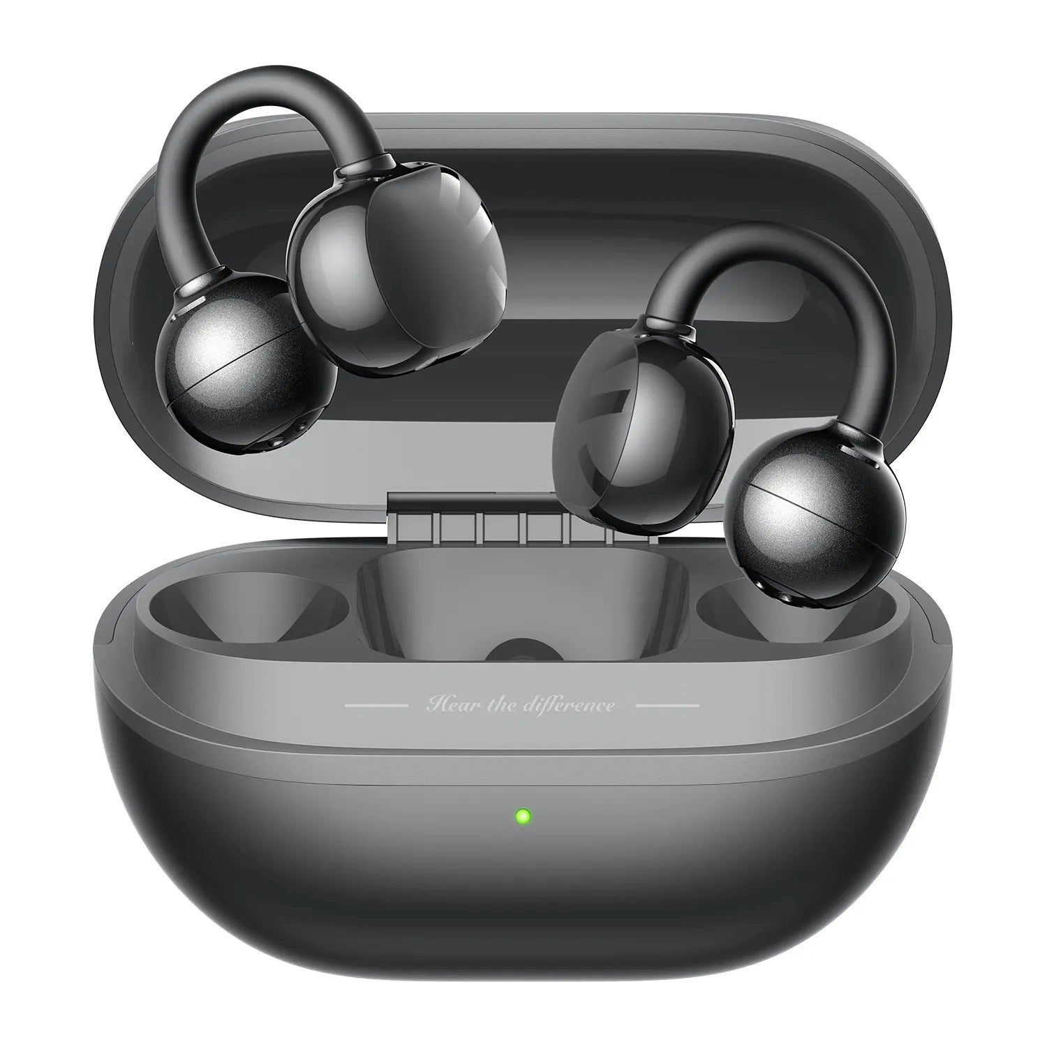 Soundpeats POP Clip Open-Ear Wireless Earbuds with Bluetooth 5.4, ENC Noise Cancelling Microphone, Game Mode, Fast Charging, IPX5 Waterproof Rating, and 30 Hours of Playtime for Sports and Everyday Use