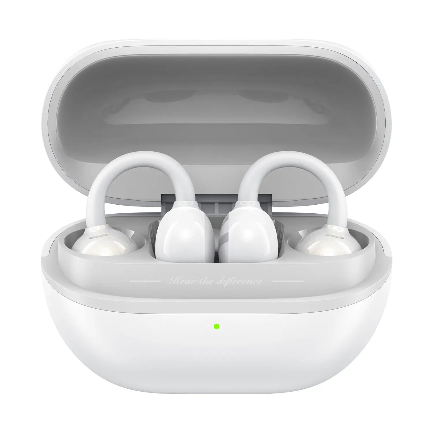 Soundpeats POP Clip Open-Ear Wireless Earbuds with Bluetooth 5.4, ENC Noise Cancelling Microphone, Game Mode, Fast Charging, IPX5 Waterproof Rating, and 30 Hours of Playtime for Sports and Everyday Use