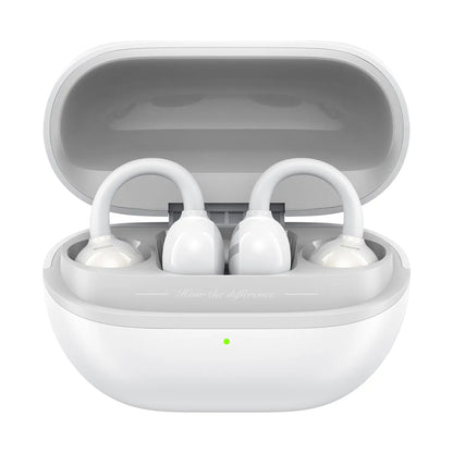 Soundpeats POP Clip Open-Ear Wireless Earbuds with Bluetooth 5.4, ENC Noise Cancelling Microphone, Game Mode, Fast Charging, IPX5 Waterproof Rating, and 30 Hours of Playtime for Sports and Everyday Use