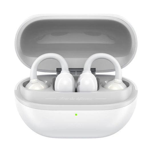 Soundpeats POP Clip Open-Ear Wireless Earbuds with Bluetooth 5.4, ENC Noise Cancelling Microphone, Game Mode, Fast Charging, IPX5 Waterproof Rating, and 30 Hours of Playtime for Sports and Everyday Use